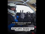 Franco Colapinto, a pura velocidad sobre la nieve: manejó un kartcross en Andorra y se distendió tras el Shakedown de Barcelona