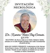 Falleció Ramiro Paz, hijo del expresidente Víctor Paz Estenssoro