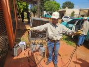 Operativo de la ANDE detecta uso irregular de energía en Hernandarias