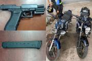 Delincuentes rapiñaron a motociclistas y se tirotearon con la Policía; uno tiene 12 años