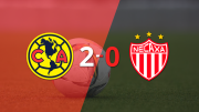 Liga MX: Club América le ganó con claridad a Necaxa por 2 a 0