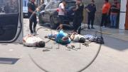 Tras persecución y balacera, capturan a tres delincuentes que asaltaron a cambista en Polvos Azules