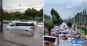 Los impactantes registros tras intensas lluvias en Santiago: reportan inundaciones en Maipú