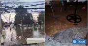 No para de subir: Vecinos de Maipú piden ayuda por lluvias que inundan viviendas y anegan calles