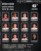 Miguel Terceros vuelve a la titularidad con Santos ante São Paulo