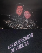 Con drones piden liberación de Mauro y Flores en La Guaira