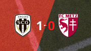 Liga de Francia: Angers le ganó 1-0 a Metz
