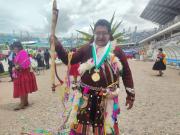 Puno: Alcalde provincial de Melgar presente en el concurso de danzas originarias –