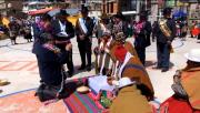 Puno: Realizaron Entrada de Kapus a vísperas del día central de la Virgen de la Candelaria –