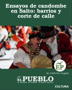 Ensayos de candombe en Salto: barrios y corte de calle