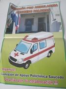 Vecinos de Saucedo y Palomas /Impulsan campaña para contar con una ambulancia propia en la zona