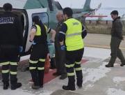 Exitosa aeroevacuación de turista lesionado en sector Cabo Forward