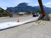 Sin información a la comunidad realizan trabajos de mantención al puente Ibáñez