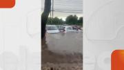 Maipú bajo el agua: Lluvias intensas provocan inundaciones