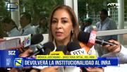 Mónica Justiniano asume como nueva directora del INRA en Santa Cruz