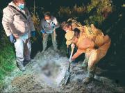 Brasileño fue asesinado en el lugar donde lo enterraron, en un típico ajuste de cuentas