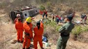 Brasil: al menos 15 muertos tras el vuelco de un autobús en Alagoas