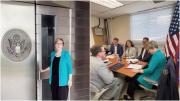 EN VIDEO: Laura Dogu recorrió la Embajada de EEUU en Caracas y habló de las tres fases que ejecutarán durante su misión diplomática en el país