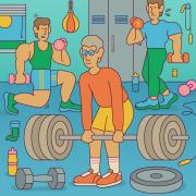 La clave para envejecer bien es la fuerza, no el tamaño de los músculos