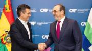 Presidente de la CAF prevé llegar al país a fines de febrero para reunirse con Paz