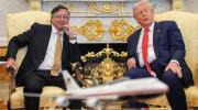 Concluye la reunión de Trump y Petro tras dos horas en la Casa Blanca