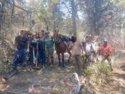 Cerraron un camping en Los Alerces para dar alojamiento a los brigadistas voluntarios