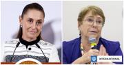 Ya toca una mujer: Claudia Sheinbaum reiteró su apoyo a Michelle Bachelet para la ONU