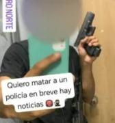 Alerta por amenaza en redes /Investigan publicación de joven fugado del Inisa