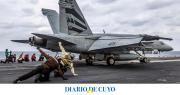 Estados Unidos derribó un dron iraní que se acercó a un portaaviones en el mar Arábig