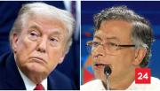 Gustavo Petro llega a la Casa Blanca para una reunión decisiva con Trump