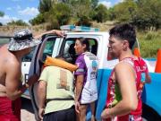 Dramático rescate en Entre Ríos: un nene cayó al agua, la corriente lo arrastró y un policía logró rescatarlo
