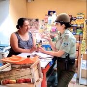 Parral: Carabineros refuerza el llamado a prevenir y evitar los incendios forestales.