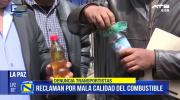 Transporte pesado denuncia combustible de mala calidad y daños en motores
