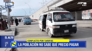 Confusión en El Alto por desacuerdo entre Alcaldía y Concejo sobre tarifas del transporte