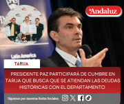 Presidente Paz participará de Cumbre en Tarija que busca que se atiendan las deudas históricas con el departamento