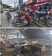 Talleres de motos y autos saturados por falla de la gasolina