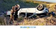 Tragedia en la Ruta 40: volcó una camioneta y su conductor murió en el acto