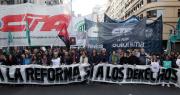 Las dos CTA convocaron a un paro nacional y varias movilizaciones en rechazo a la reforma laboral