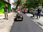 Alcaldía de Bejuma bacheó varios tramos de la avenida Bolívar