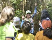 Estudiantes de Valencia siembran futuro en Gañango