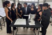 La Universidad de Guayaquil presenta proyectos innovadores de arquitectura
