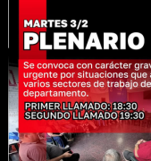 El Pit-Cnt de Salto /Convocó a un plenario urgente por la situación laboral