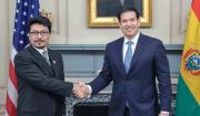 Marco Rubio se reunió con el canciller de Bolivia: EEUU expresa apoyo a reformas promercado