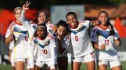 Dominio de la Vinotinto femenina en el Sudamericano sub-20 y estos fueron sus goles