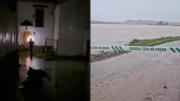Desalojos, trenes cancelados y carreteras cortadas en España por lluvias extraordinarias