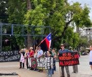 Villa Alegre y Yerbas Buenas se movilizaron en Talca contra proyecto de vertedero.