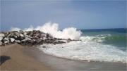 Cierre preventivo de playas en el Litoral Central por mar de fondo