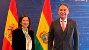 Bolivia recibirá apoyo de España en entrenamiento y cooperación militar