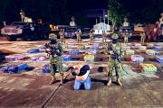 Alias 'Gordo Andy' cae en Manabí con 1,5 toneladas de droga
