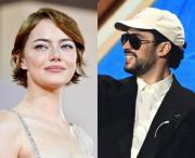 Emma Stone está “muy emocionada” por ver a Bad Bunny en el Super Bowl